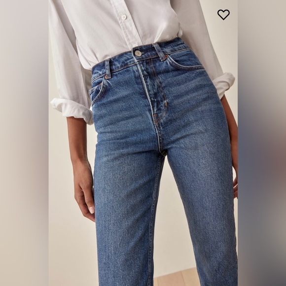 Reformation Liza Ultra High Straight Jeans - Picture 4 of 10